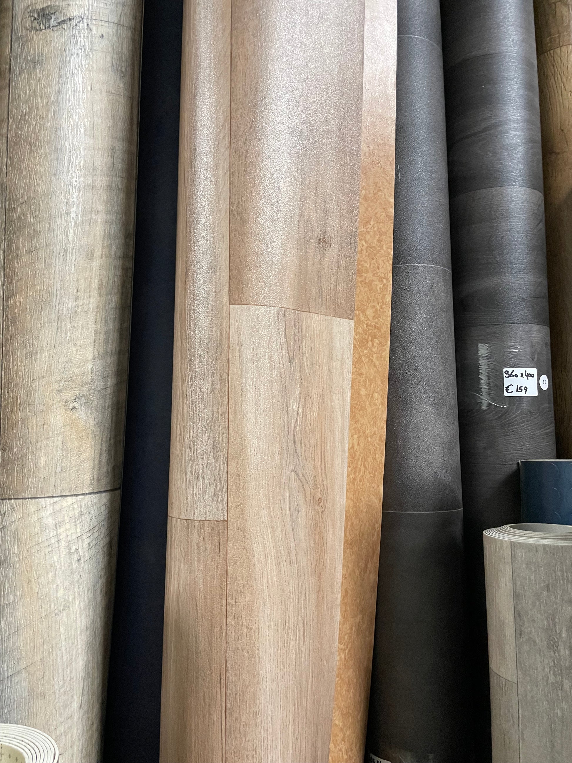 Eiken Beige Vinyl Restpartij | 2,75x4,00mtr - Vinylrestpartij.nl 