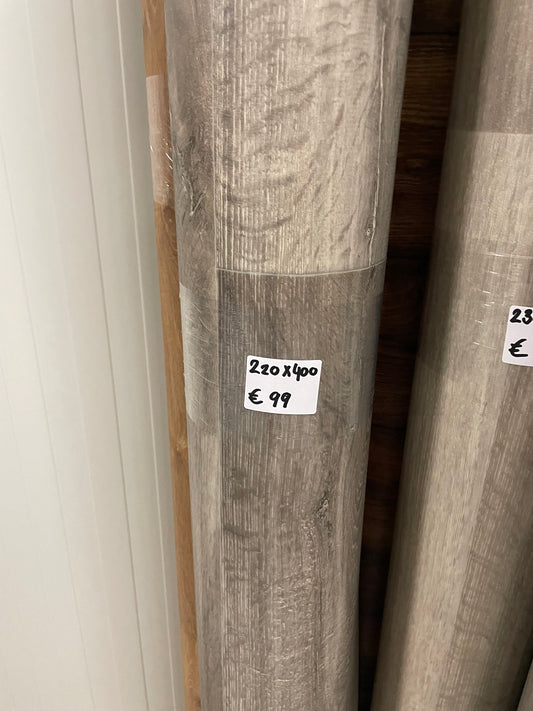 Grijsbruin Multikleur Eiken Vinyl Restpartij | 2,20x4,00mtr