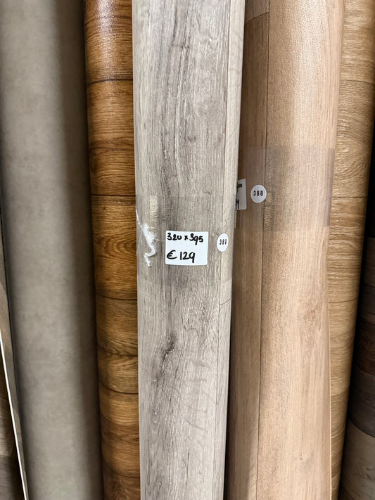 Rustiek Grijs Eiken Vinyl Restpartij | 3,20x3,95 (13,6m2)