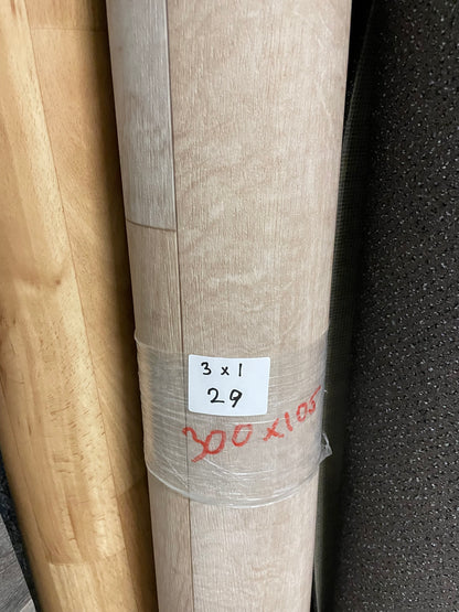 Beige Rustiek Eiken Vinyl Restpartij | 1,00x3,00mtr