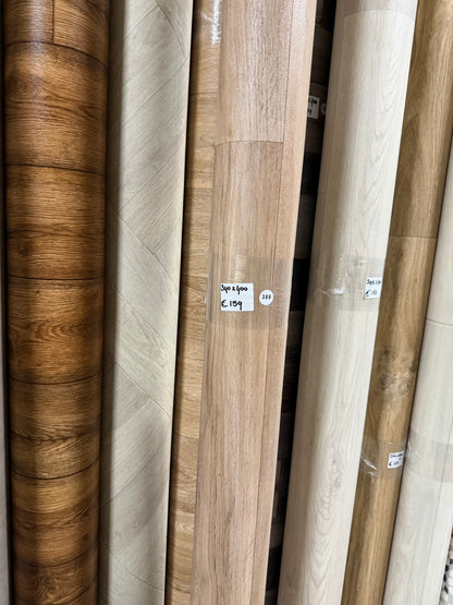Natuur Eiken Vinyl Restpartij | 3,40x4,00 (13,6m2)