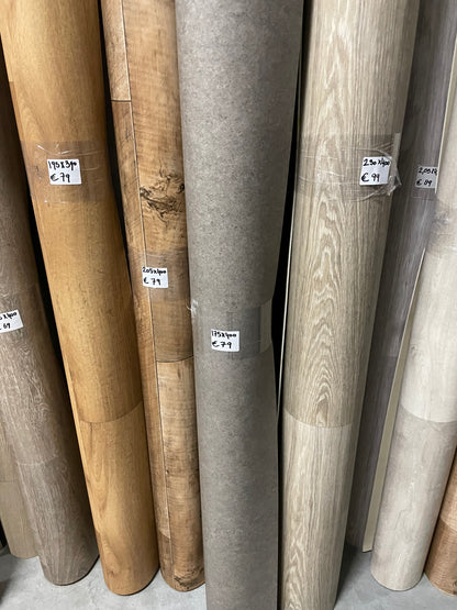 Grijs Betonlook Vinyl Restpartij | 1,75x4,00mtr