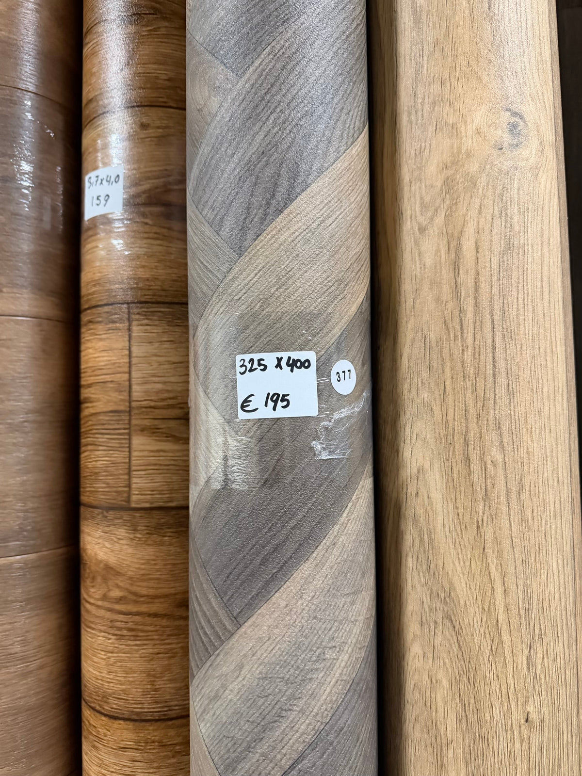 Donker Visgraat Vinyl Restpartij | 3,25x4,00 (13,0m2)