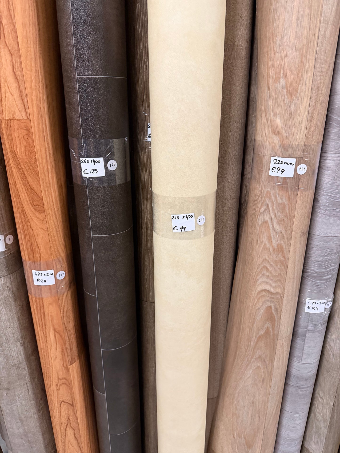 Licht Betonlook Vinyl Restpartij |
2,15x4,00mtr