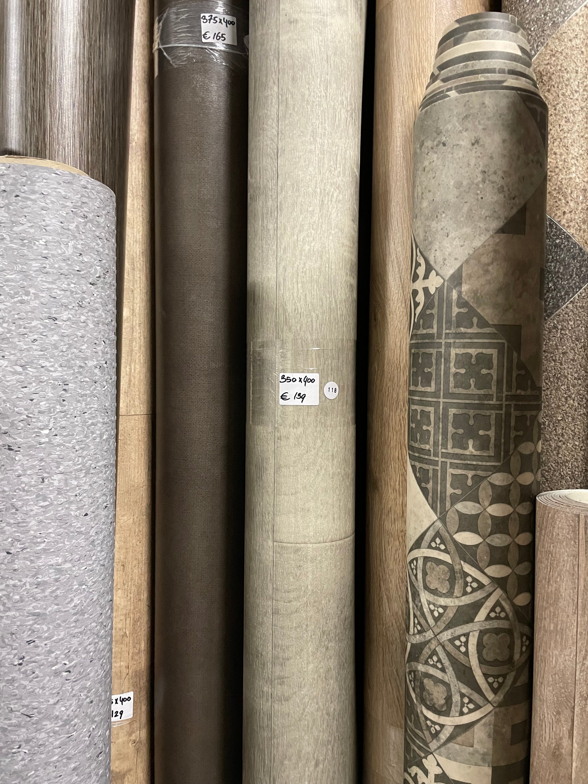 Naturel Beige Eiken Vinyl Restpartij | 3,50x4,00mtr - Vinylrestpartij.nl 