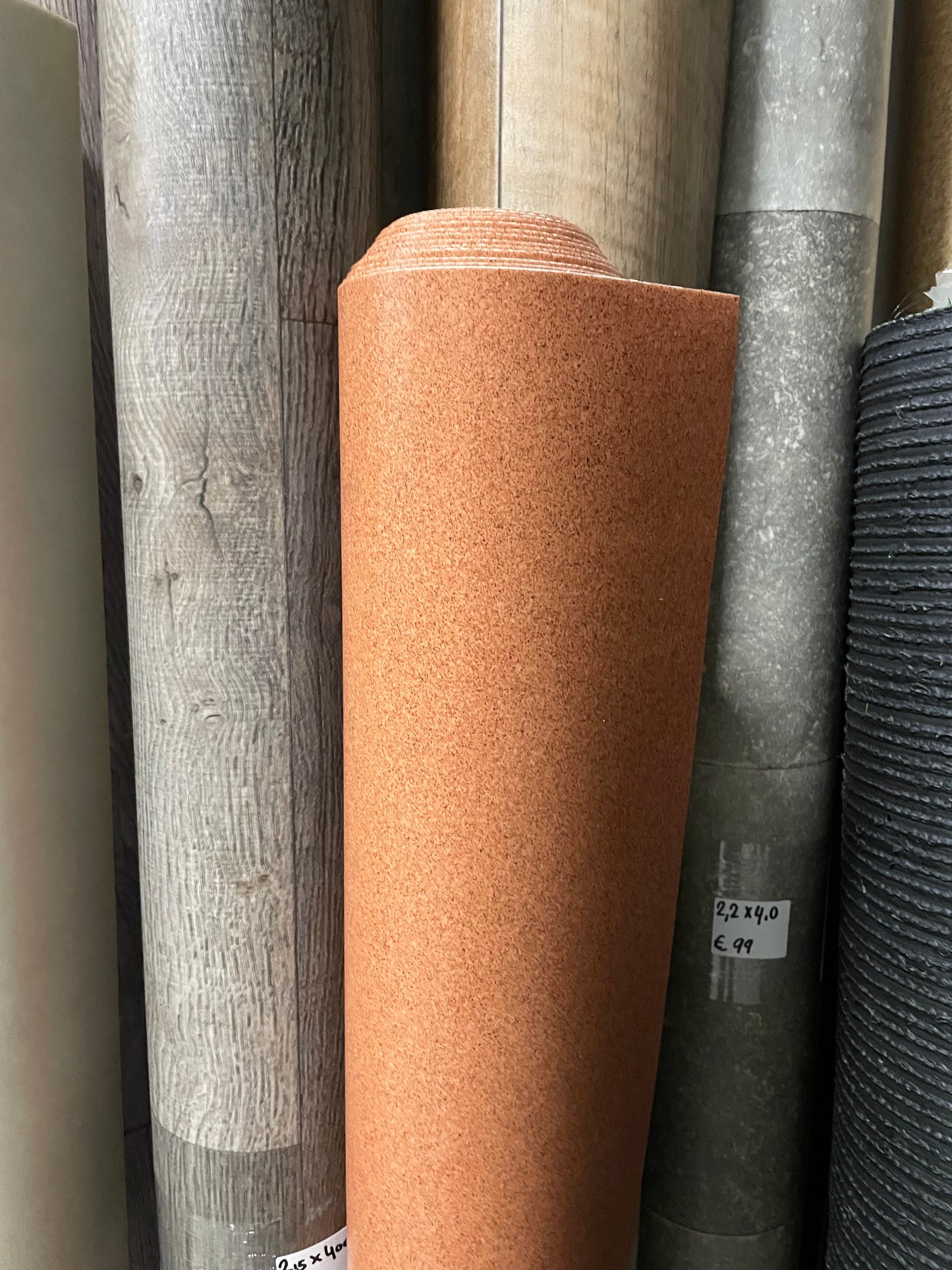 Warm Betonlook Project Vinyl Restpartij | 1,60x4,00mtr