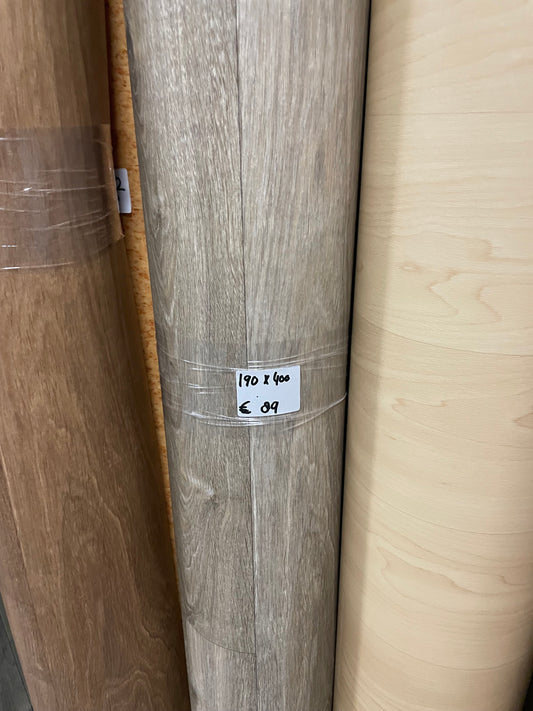 Greige Eiken Vinyl Restpartij | 1,90x4,00mtr