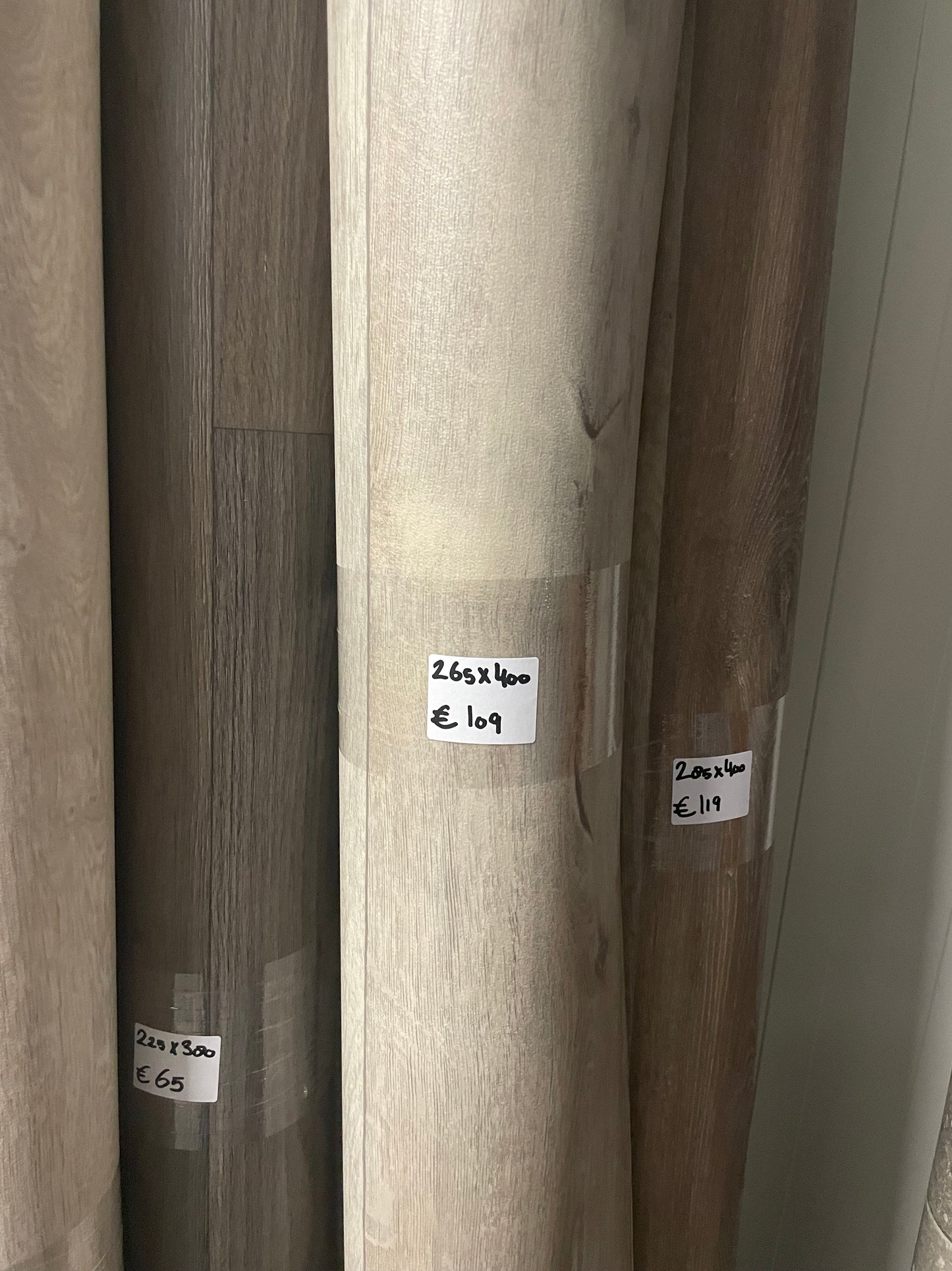 Licht Eiken Vinyl Zeil Restpartij | 2,65x4,00mtr