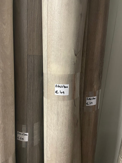 Licht Eiken Vinyl Zeil Restpartij | 2,65x4,00mtr