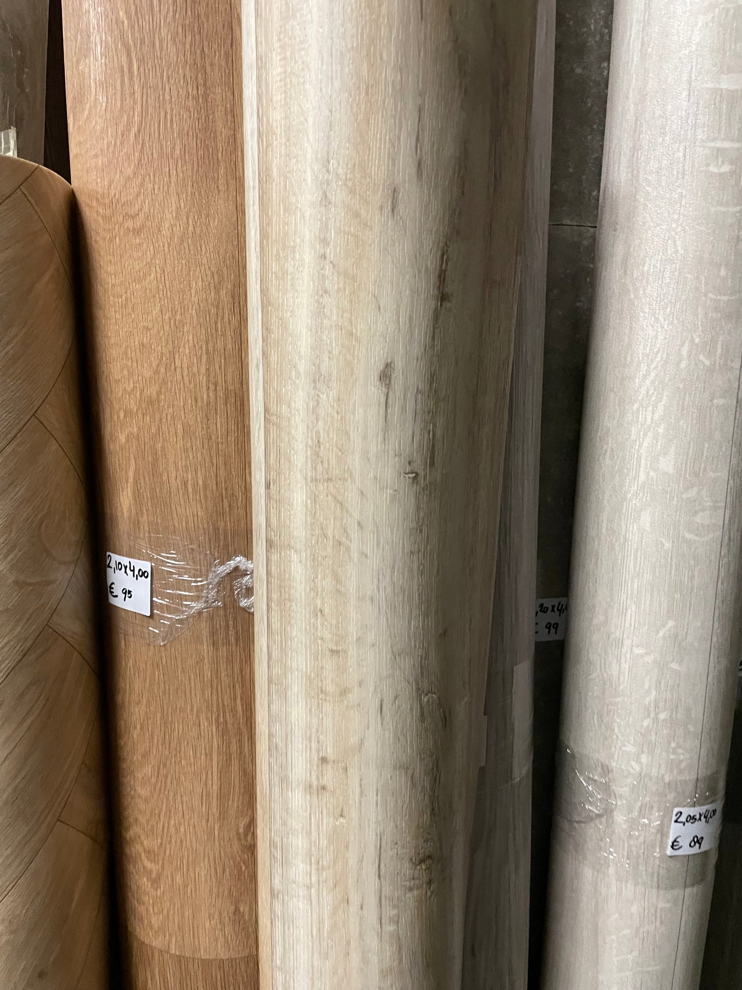 Licht Eiken Vinyl Restpartij | 1,50x4,00mtr