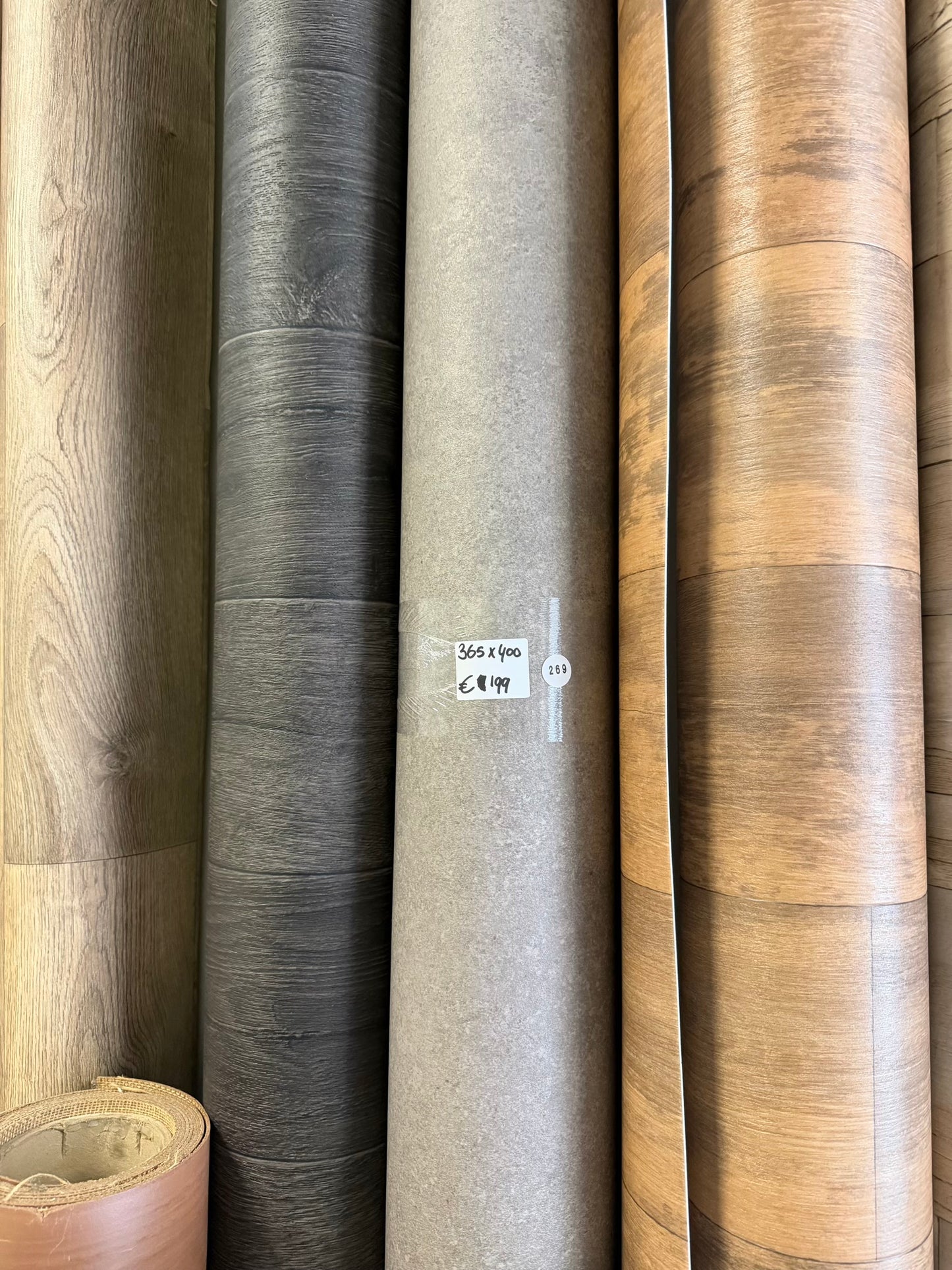 Grijs Betonlook Vinyl Restpartij | 3,65x4,00mtr (14,6m2)