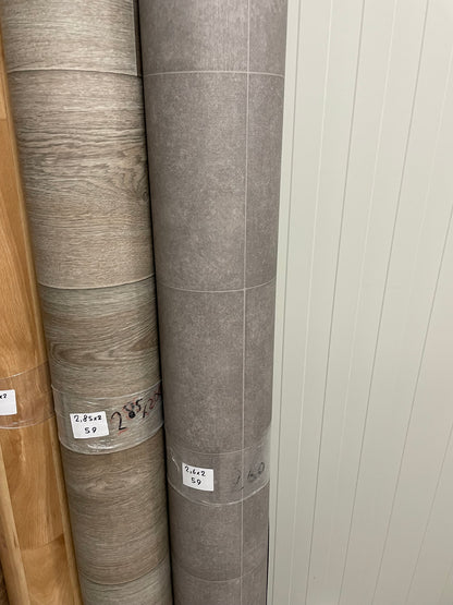 Grijs Tegelmotief Vinyl Restpartij | 2,00x2,60mtr