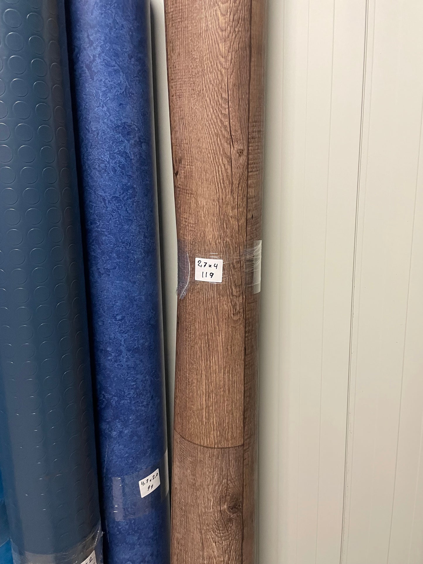 Donkerbruin Eiken Vinyl Restpartij | 2,70x4,00mtr