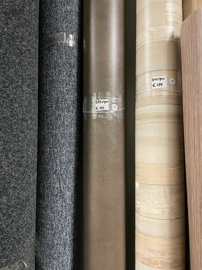 Taupe Betonlook Vinyl Restpartij | 3,75x4,00mtr