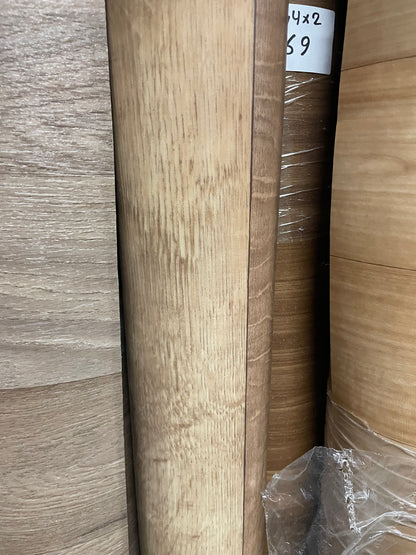 Bruin Eiken Plankenmotief Vinyl Restant | 1,00x2,00mtr
