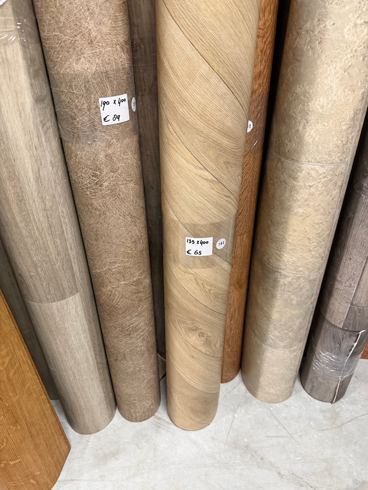 Naturel Visgraat Eiken Vinyl Restpartij |
1,35x4,00mtr
