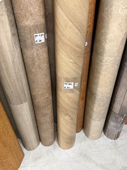 Naturel Visgraat Eiken Vinyl Restpartij |
1,35x4,00mtr