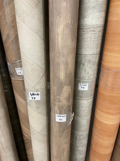 Gevlekt Bruin Eiken Vinyl Restpartij | 1,70x1,85mtr