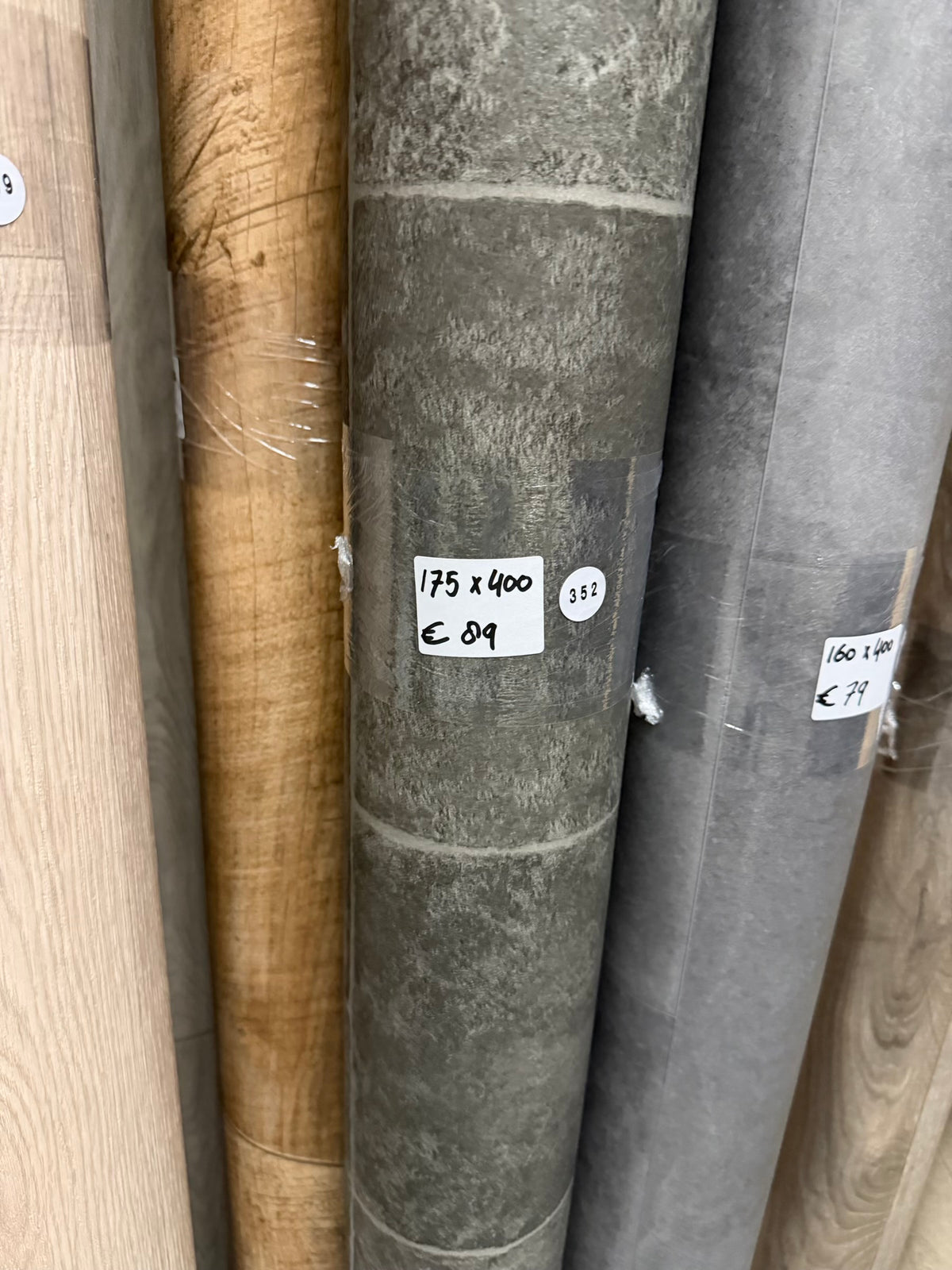 Leisteen Tegellook Vinyl Restpartij | 1,75x4,00 (7,0m2)