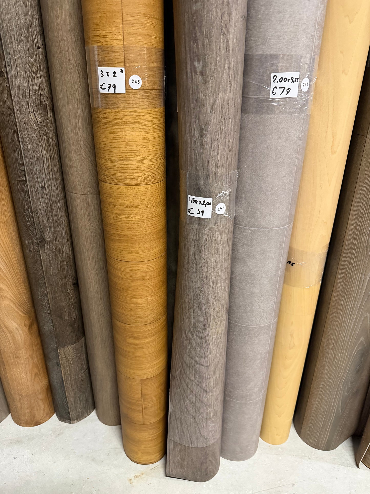 Forbo Novilon Grijsbruin Eiken Vinyl Restpartij | 1,50x2,00mtr