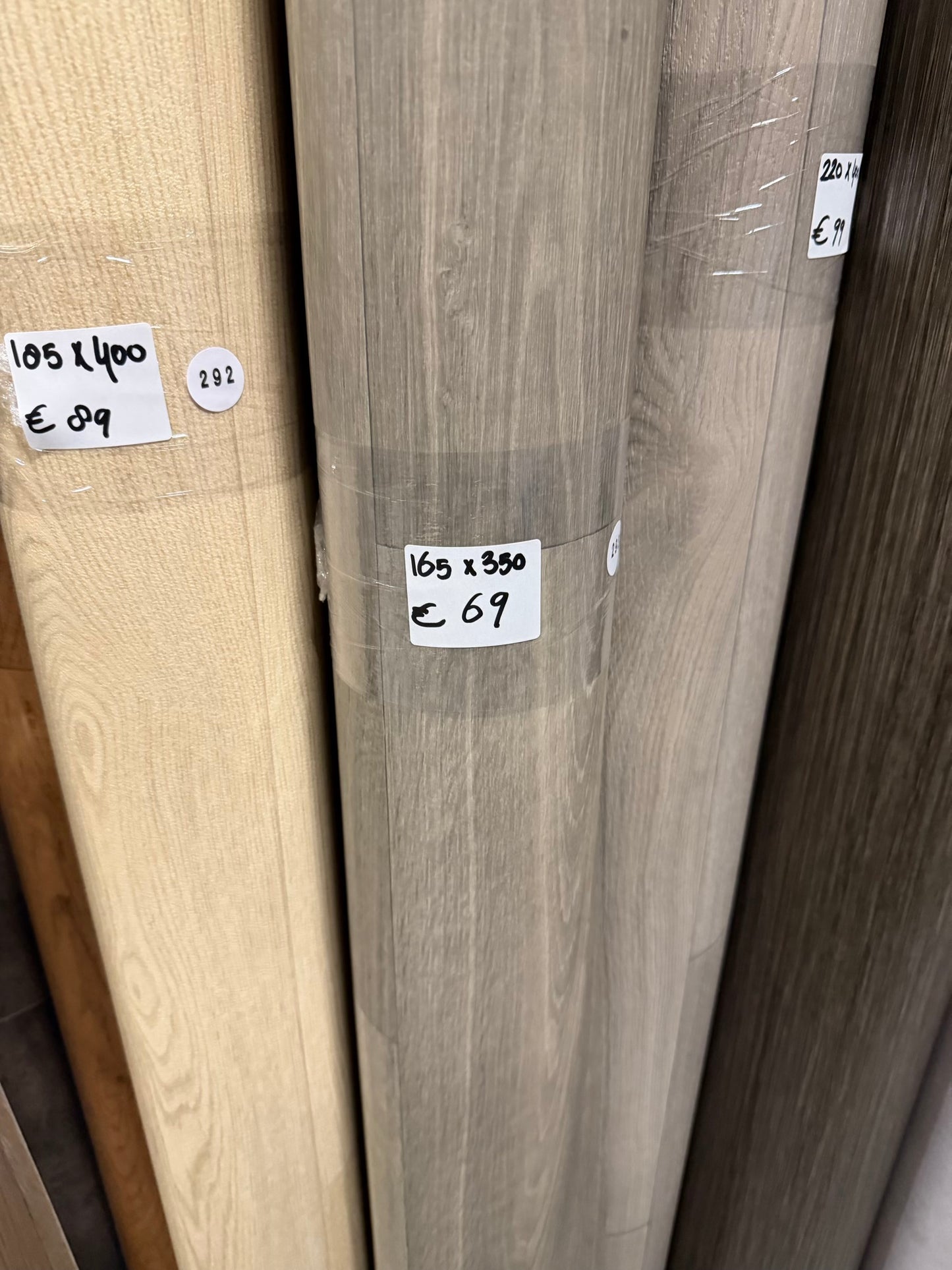 Greige Eiken Vinyl Restpartij | 1,65x3,50mtr (5,7m2)