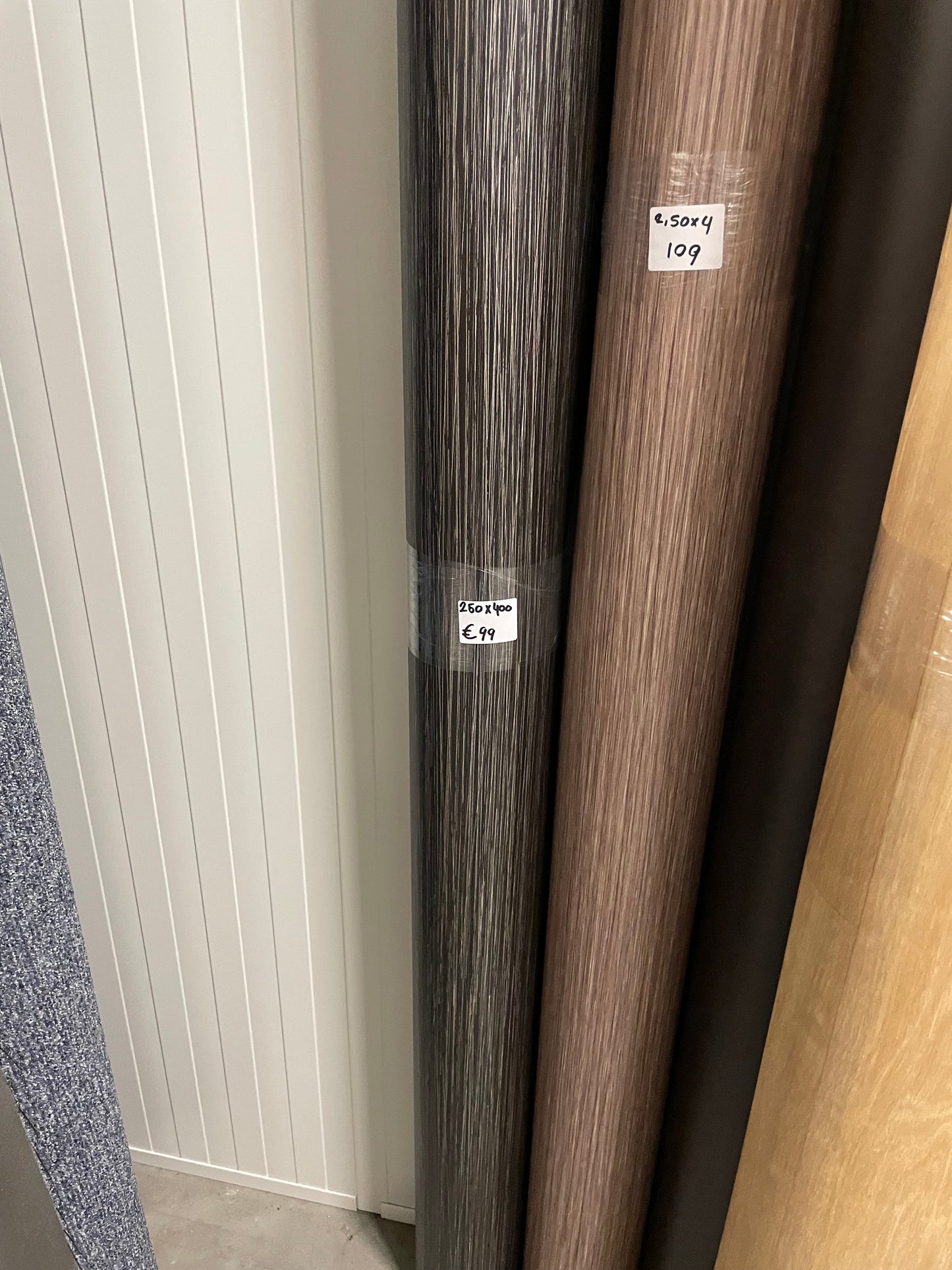 Donker Bamboelook Project Vinyl Restpartij | 2,50x4,00mtr