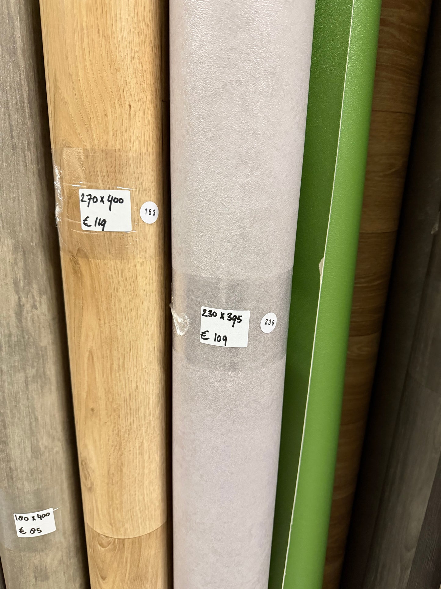 Licht Beton Vinyl Restpartij | 2,30x3,95mtr