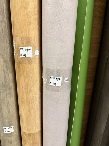 Licht Beton Vinyl Restpartij | 2,30x3,95mtr