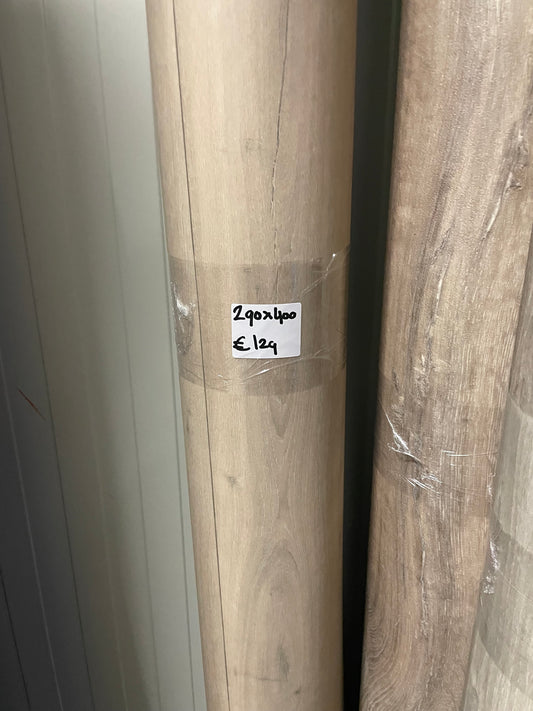 Noestarm Beige Eiken Vinyl Restpartij | 2,90x4,00mtr