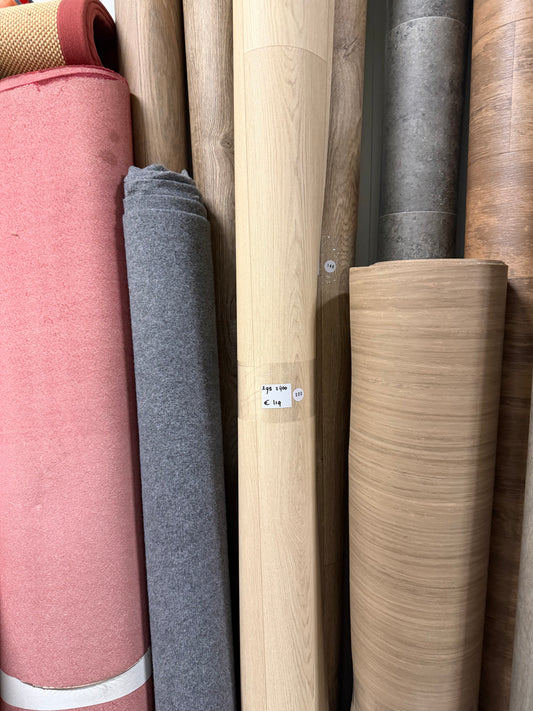 Licht Eiken Vinyl Restpartij |
2,95x4,00mtr