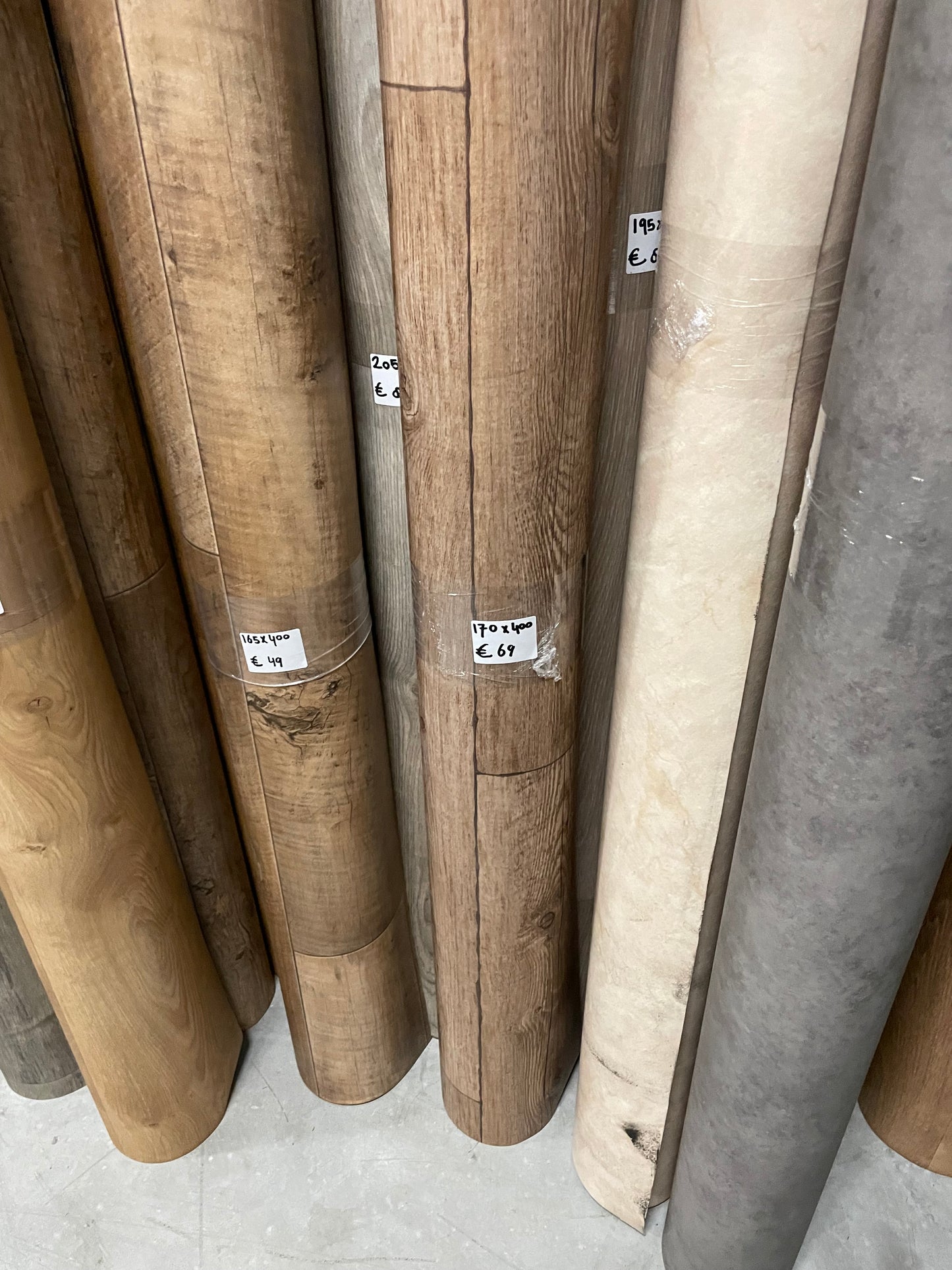 Landelijk Eiken Vinyl Restpartij | 1,70x4,00mtr