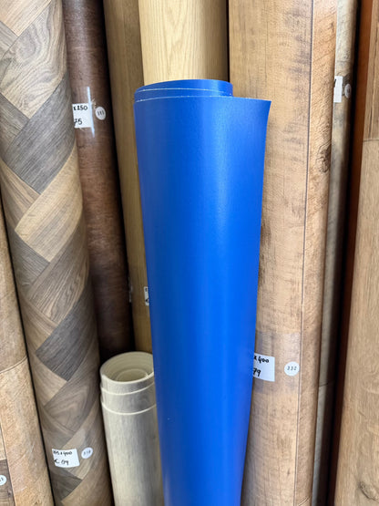 Blauw Vinyl Vinyl Restpartij | 2,00x3,80 (5,4m2)