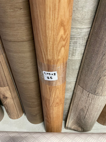 Warm Eiken Vinyl Restpartij | 1,05x2,00mtr