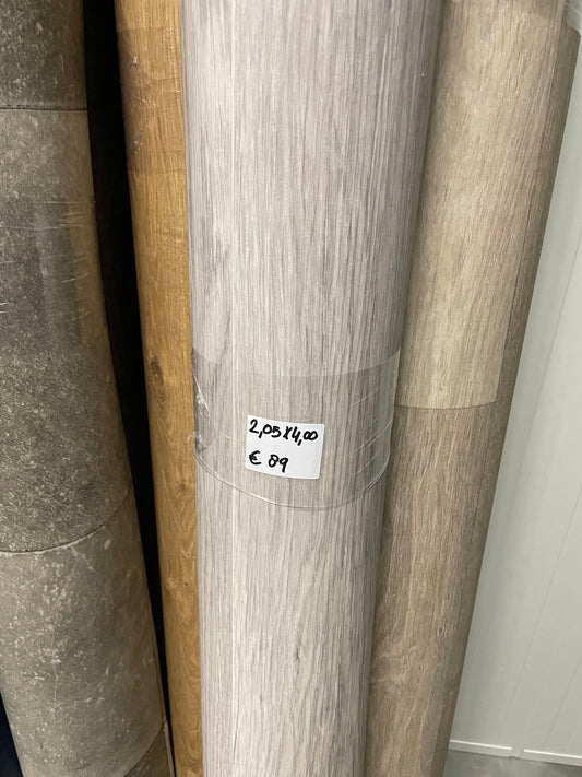 Wit Eiken Vinyl Restpartij | 2,05x4,00mtr