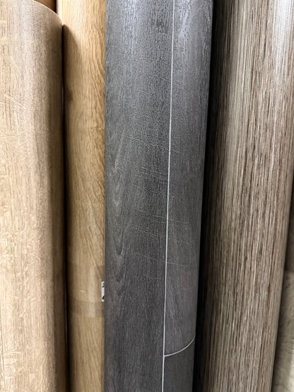 Donker Eiken Vinyl Restpartij | 1,85x4,00mtr