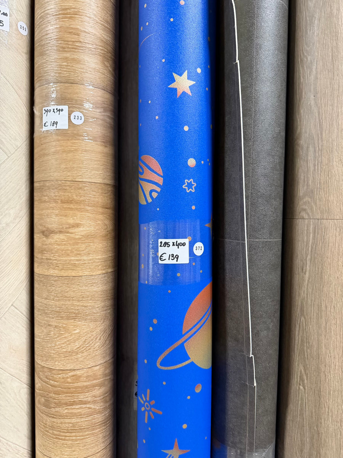 Kinder Vinyl Thema Heelal Restpartij | 2,85x4,00 (11,4m2)