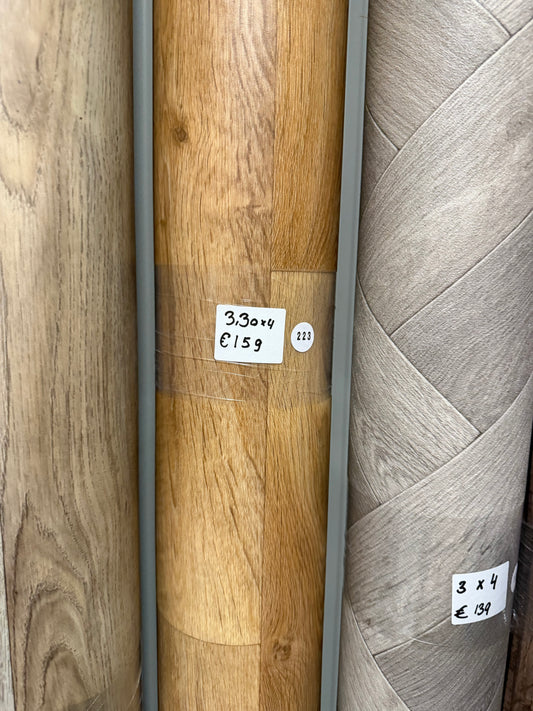 Warm Naturel Eiken Project Vinyl Restpartij |
3,30x4,00mtr (Extra Harde Toplaag)