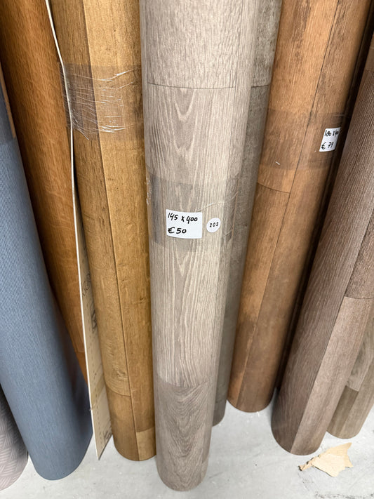 Greige Eiken WC/Toilet Vinyl Restpartij |
1,45x4,00mtr