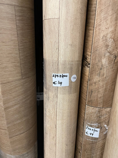 Licht Beige Eiken Vinyl Restpartij |
2,75x4,00mtr - Vinylrestpartij.nl 