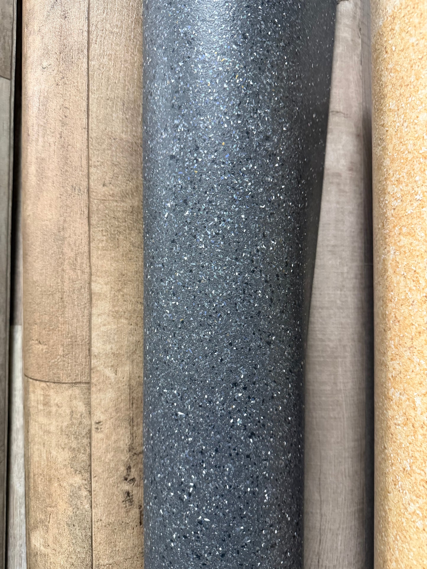 Donker Granito Vinyl Restpartij | 2,80x4,00mtr