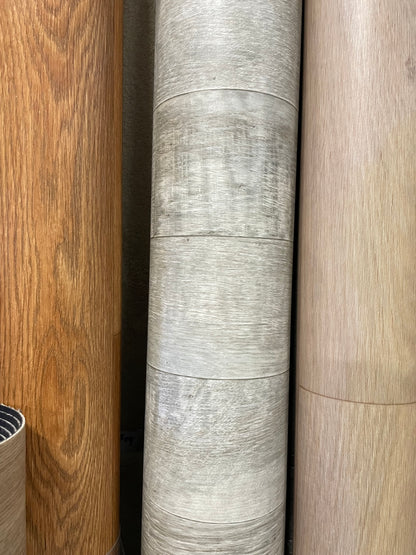 Witgrijs Antiek Eiken Vinyl Restpartij | 2,00x2,55mtr