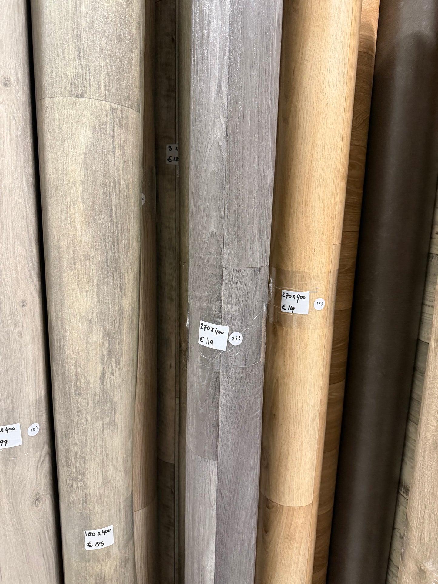 Grijs Eiken Vinyl Restpartij | 2,70x4,00mtr