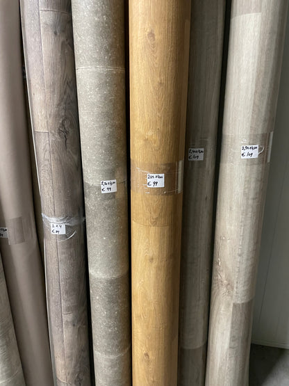 Warm Eiken Vinyl Restpartij | 2,25x4,00mtr