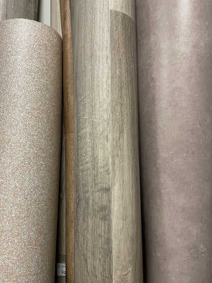 Grijsbruin Vinyl Restpartij | 2,25x4,00mtr