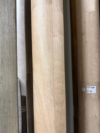 Licht Natuur Eiken Project Vinyl Restpartij |
3,55x4,00mtr