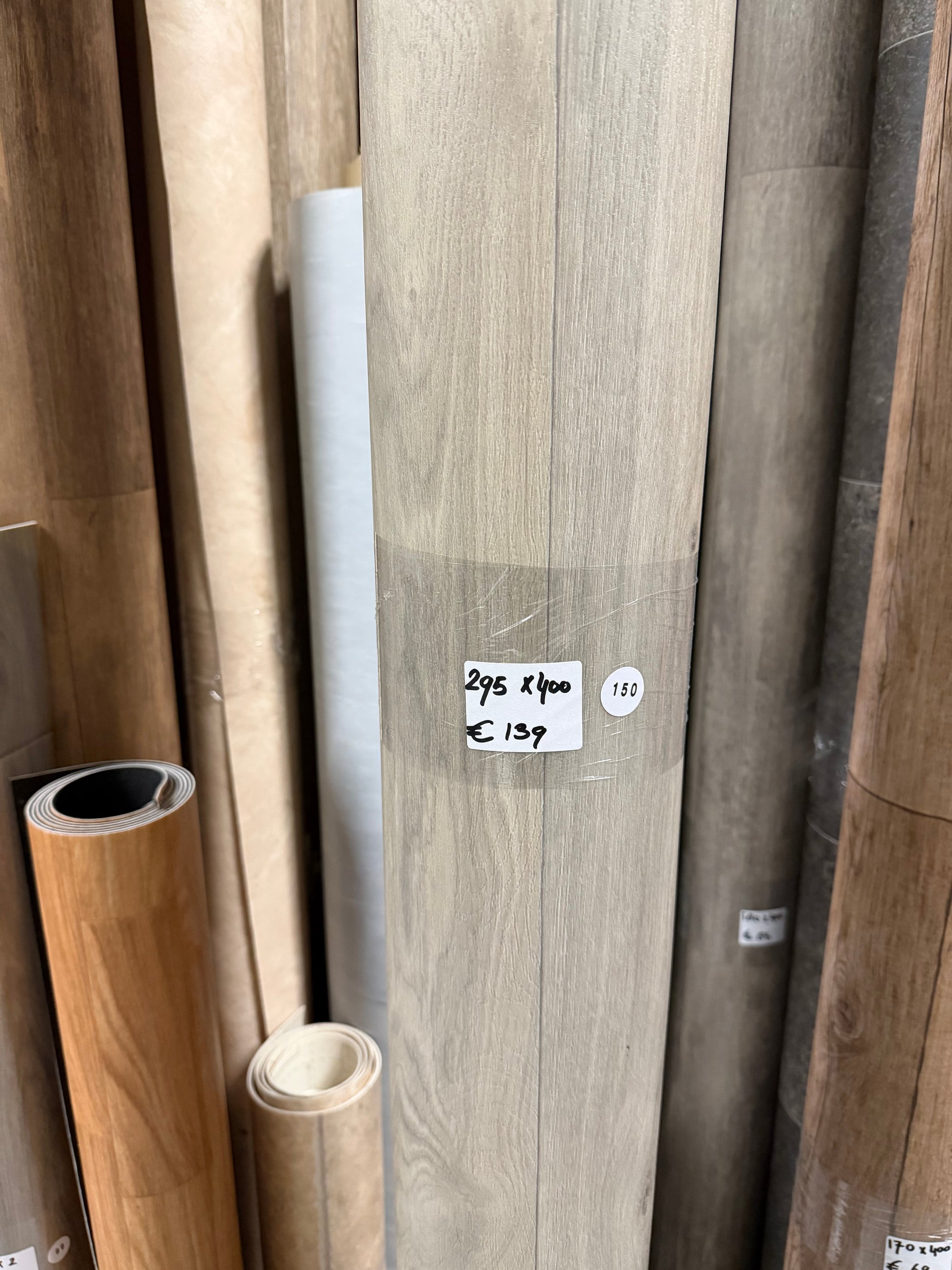 Greige Licht Eiken Vinyl Restpartij |
2,95x4,00mtr - Vinylrestpartij.nl 