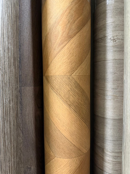 Naturel Hongaarse Punt Vinyl Restpartij | 3,70x4,00mtr (14,8m2)