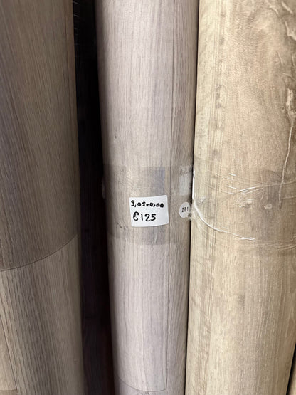 Grijs Eiken Vinyl Restpartij | 3,05x4,00mtr (12,2m2)