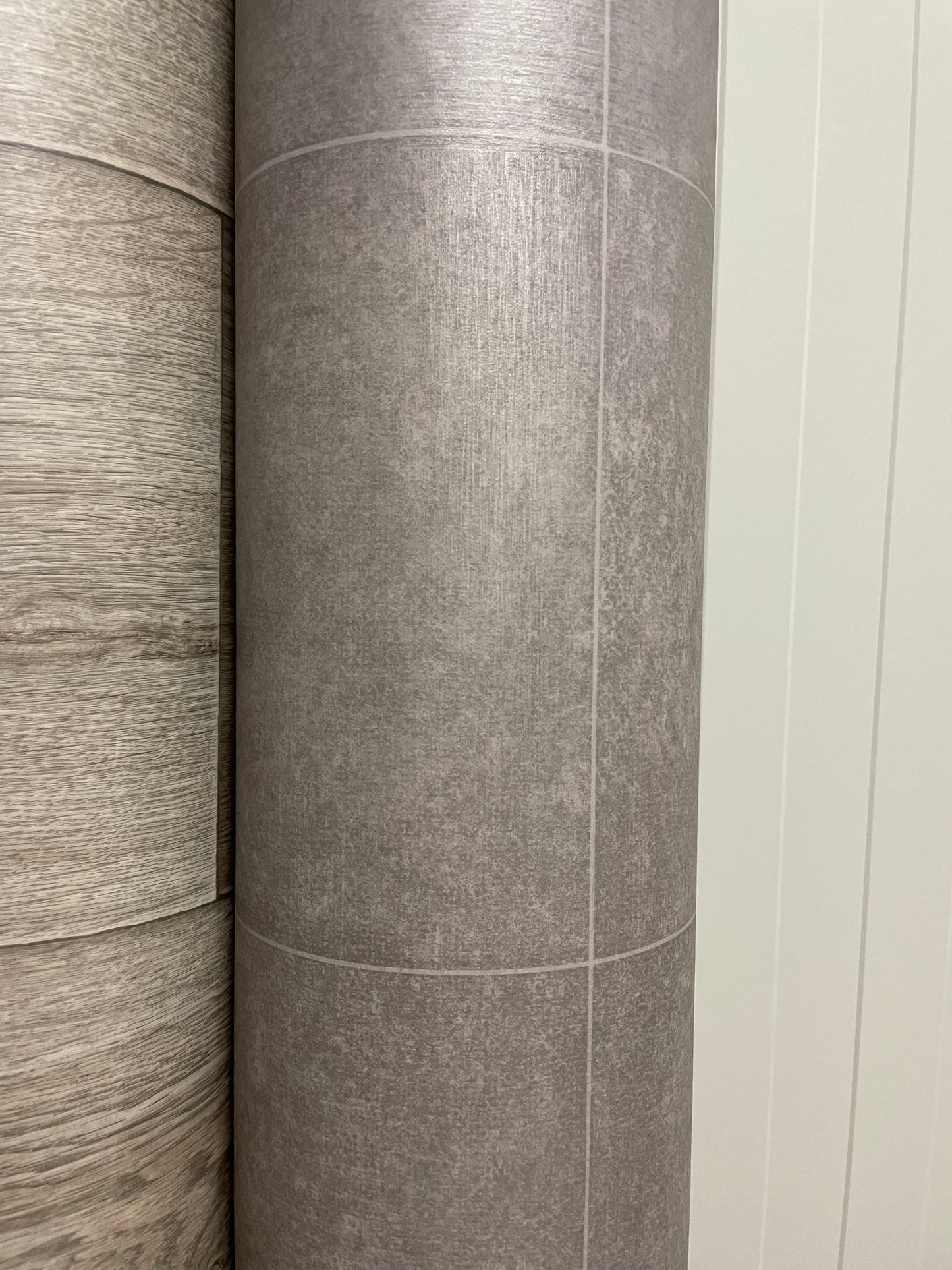 Grijs Tegelmotief Vinyl Restpartij | 2,00x2,60mtr
