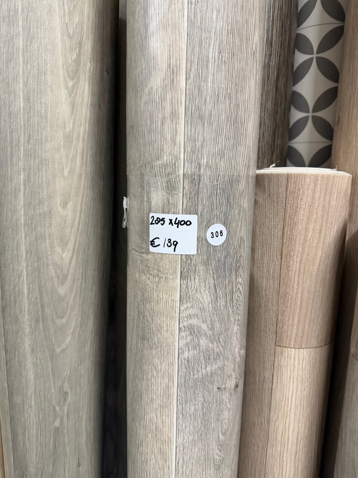 Zacht Grijs Eiken Vinyl Restpartij | 2,85x4,00mtr (11,4m2)